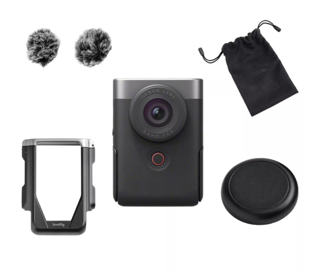 Canon PowerShot V10 Advanced Vlogging Kit srebrny - 1148827 - zdjęcie